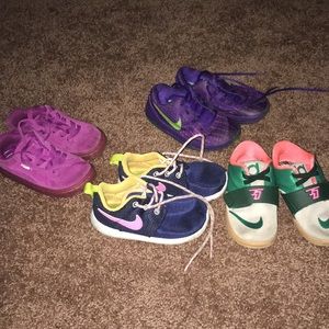 Lot of toddler sneakers Nike/Puma